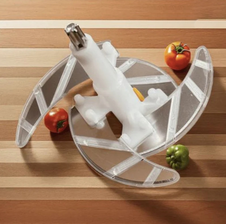 Stainless Steel Push Chopper Vegetable Cutter - Minichowk