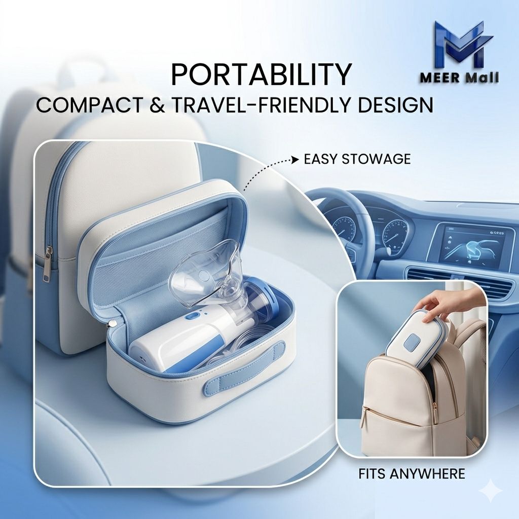 Portable Face Mist Medical Nebulizer - (IMPORTED)