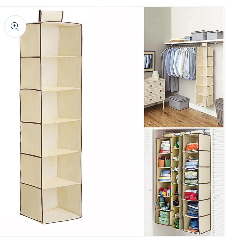 5 Partition Closet Organizer