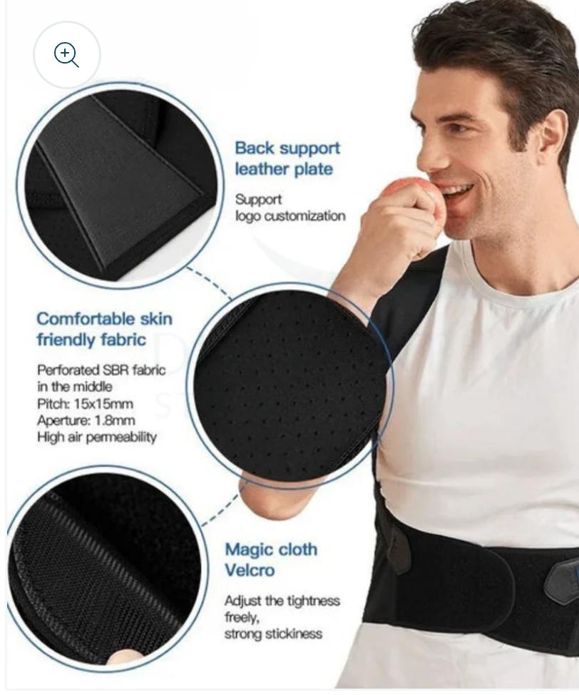 Adjustable Back Shoulder Posture Corrector - (IMPORTED)