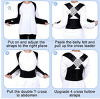 Adjustable Back Shoulder Posture Corrector - (IMPORTED)
