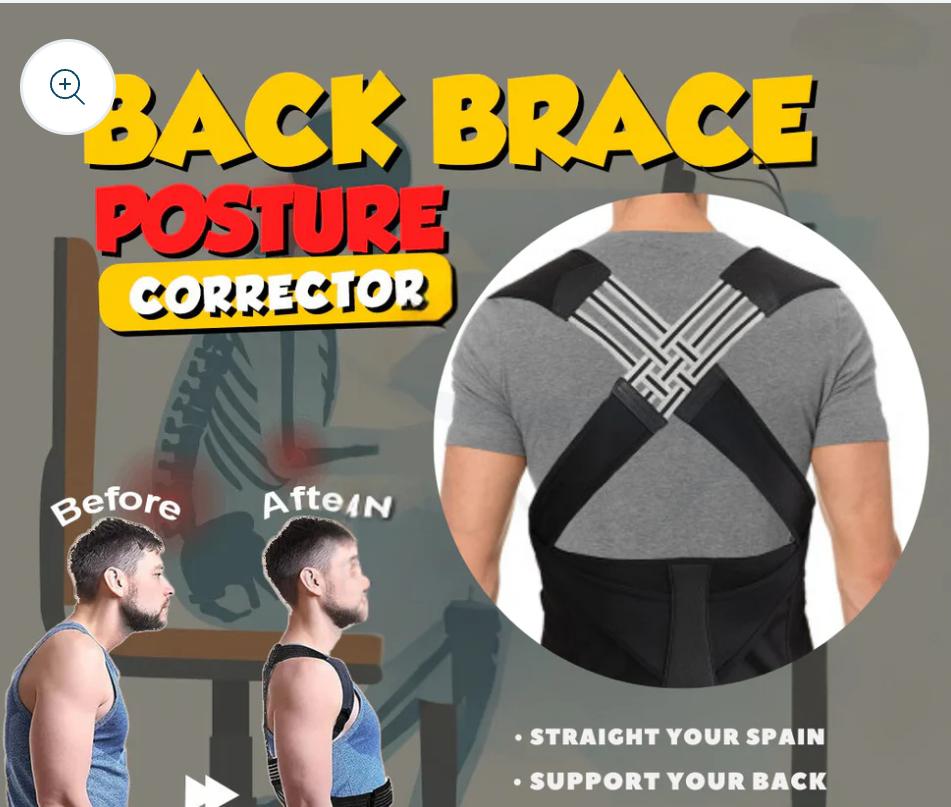 Adjustable Back Shoulder Posture Corrector - (IMPORTED)