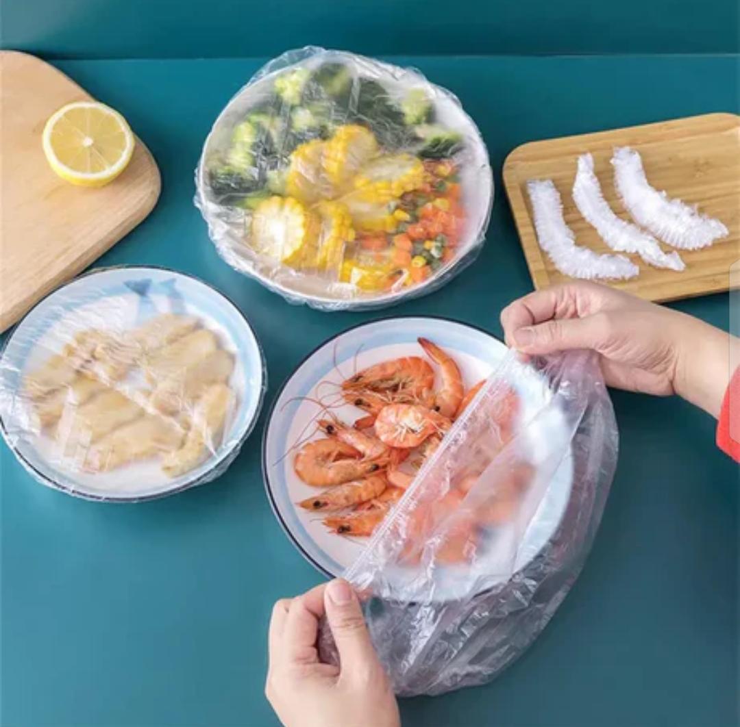 Disposable Plastic Food Wrap 300Pcs