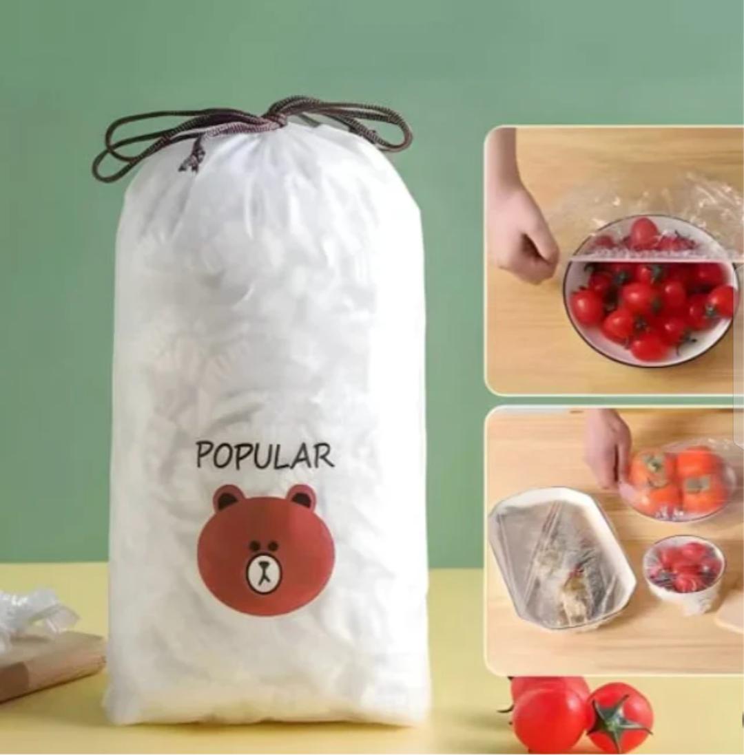 Disposable Plastic Food Wrap 300Pcs