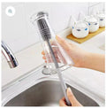 Long Silicon Kitchen Cleaner Bottle Brush