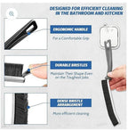 Window Brush for Home Window Gap - (BLACK)