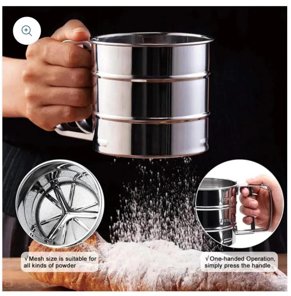 Stainless Steel Flour Sifter