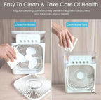 3 In 1 Air Humidifier Water Cooling Fan