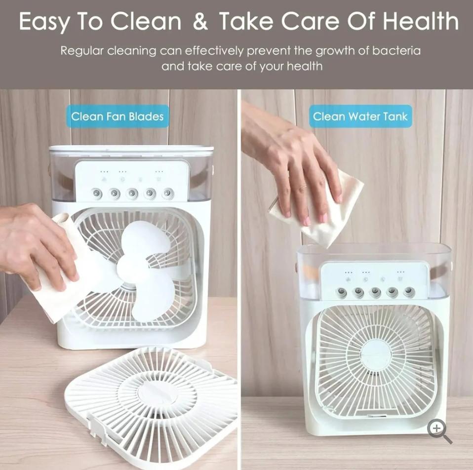 3 In 1 Air Humidifier Water Cooling Fan