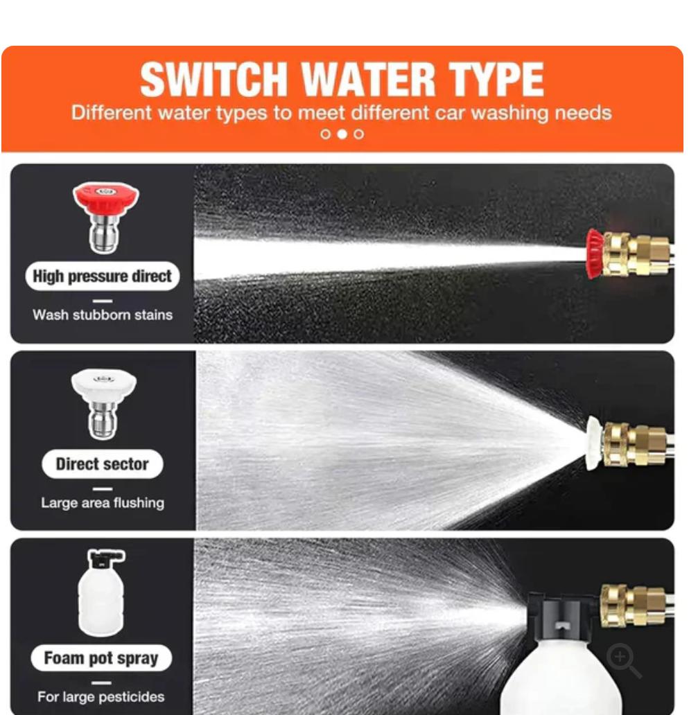 Automatic Cordless Car Wash Spray Gun