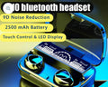 M10 Wireless TWS V5.1 EarBuds with Touch Display