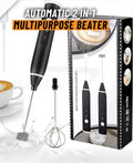 2 in 1 Rechargeable Electric Coffee Beater & Frother