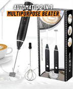 2 in 1 Rechargeable Electric Coffee Beater & Frother