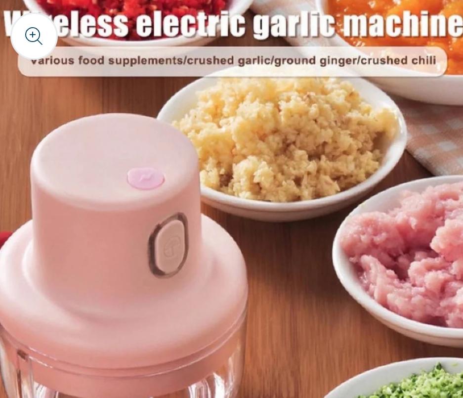 Rechargeable Electric Bowl Food Chopper (250ML)
