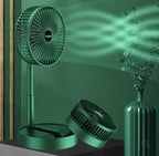 Rechargeable Fan Mini Foldable Telescopic Fan - USB Foldable Table Desk Fan