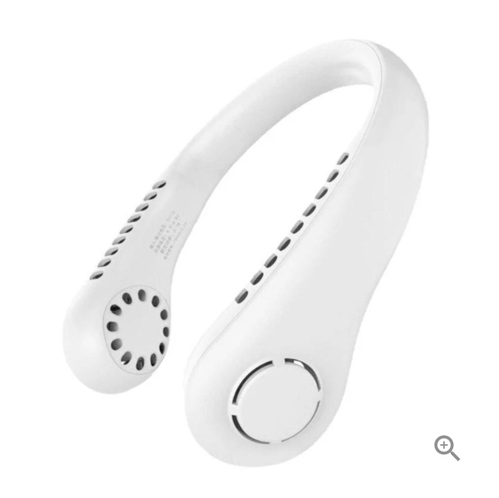 Portable Mini Neck Air Cooler Fan – Rechargeable & Lightweight for Summer Comfort