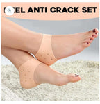 1 Pair (2PCS) Silicone Anti Crack Heel Protector