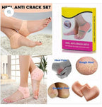 1 Pair (2PCS) Silicone Anti Crack Heel Protector
