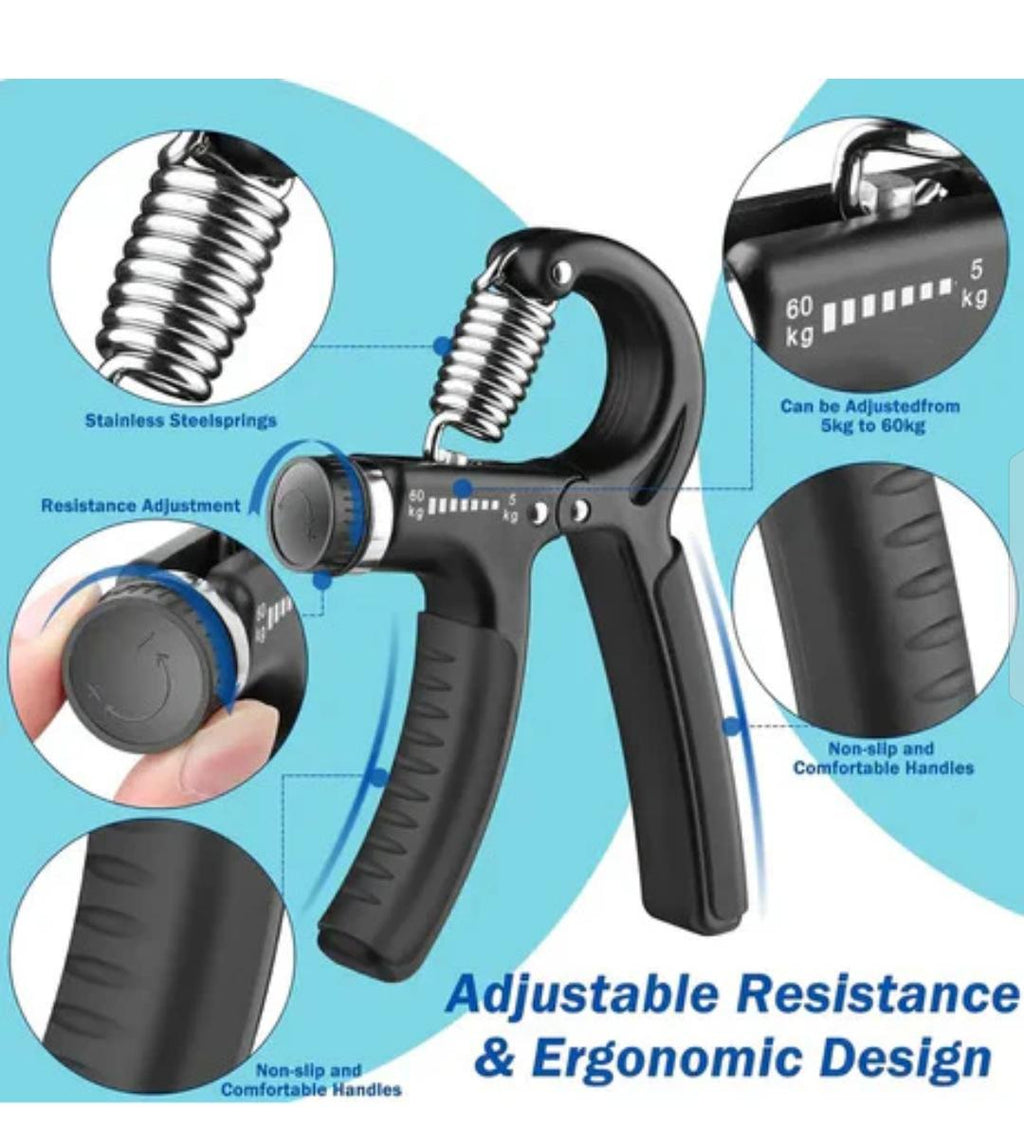 Adjustable Hand Gripper Resistance Hand Muscle Trainer For Stronger Forearms Exerciser