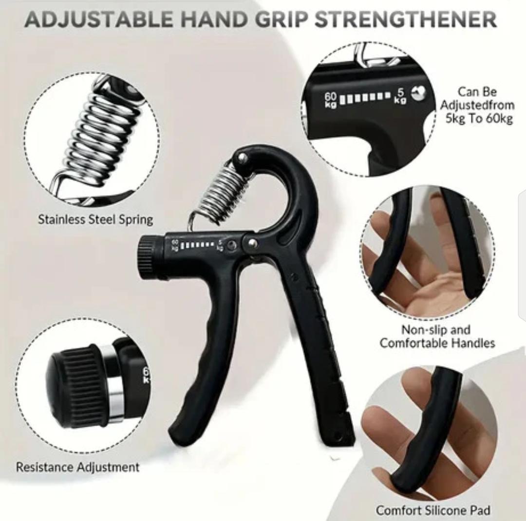 Adjustable Hand Gripper Resistance Hand Muscle Trainer For Stronger Forearms Exerciser