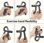 Adjustable Hand Gripper Resistance Hand Muscle Trainer For Stronger Forearms Exerciser