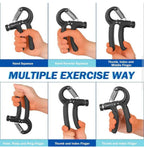 Adjustable Hand Gripper Resistance Hand Muscle Trainer For Stronger Forearms Exerciser