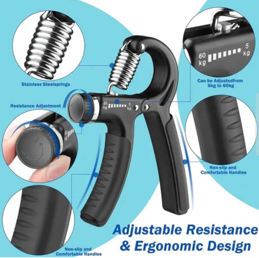 Adjustable Hand Gripper Resistance Hand Muscle Trainer For Stronger Forearms Exerciser