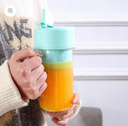 Portable Juicer Cup Blender Straw Juicer