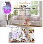 Electric Rechargeable Mosquito Killer Racket