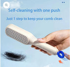 Self Cleaning Hair Comb