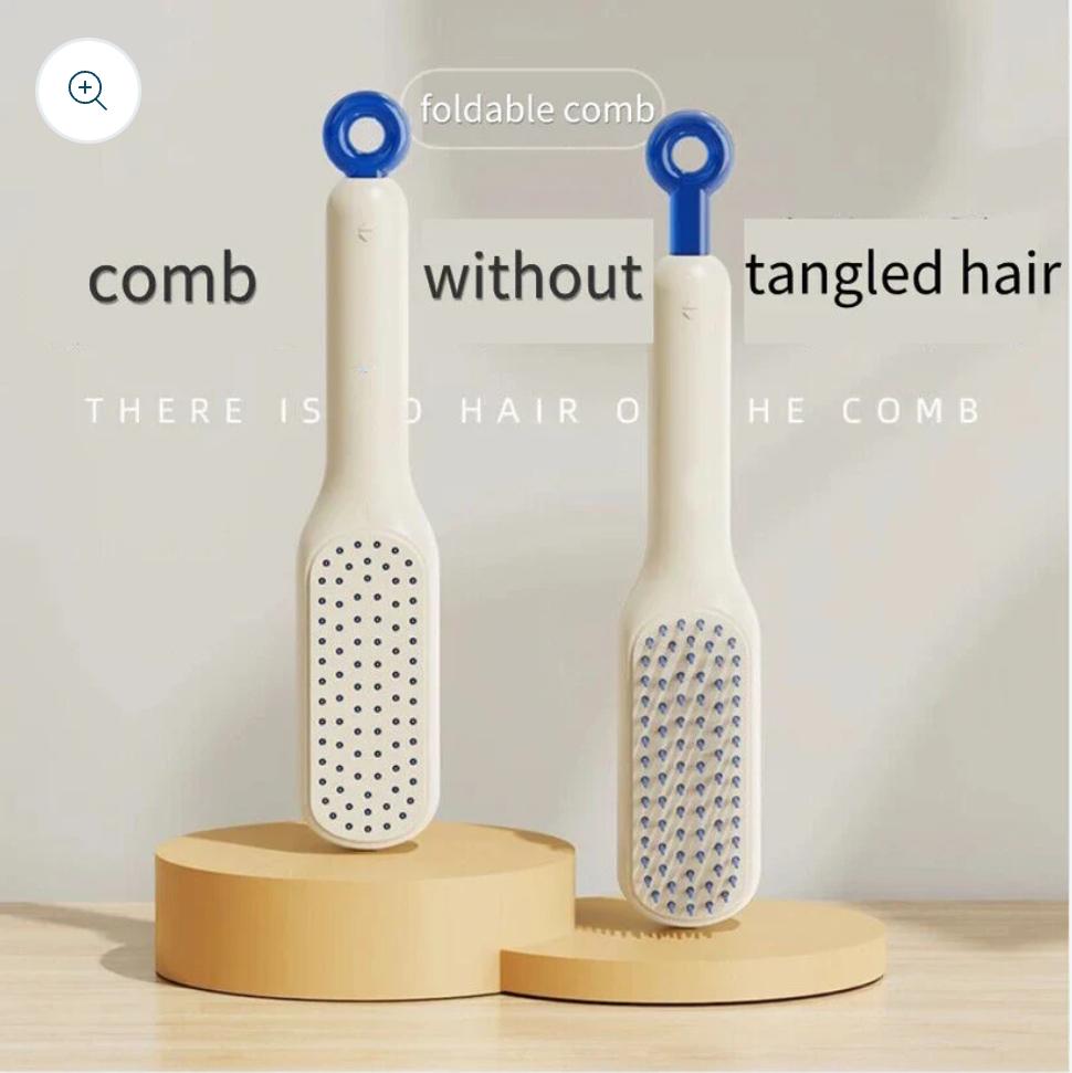 Self Cleaning Hair Comb