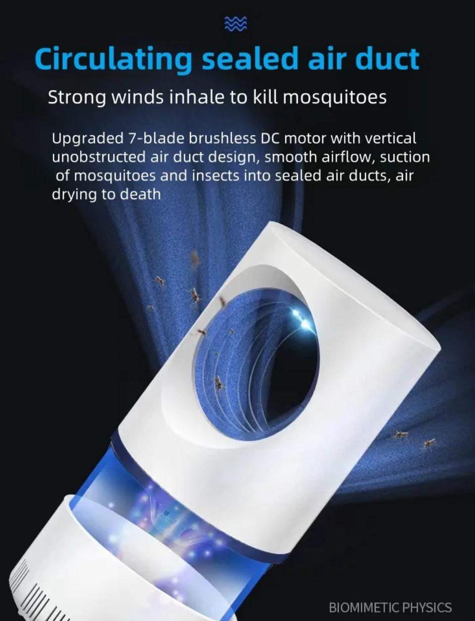 Electronic Mosquito Killer – Uv Led Mosquito Trap Lamp - Big Size