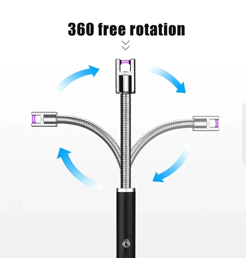 🔥High Quality Multipurpose Rechargeable Electric Lighter Perfect for Home & Outdoor Use