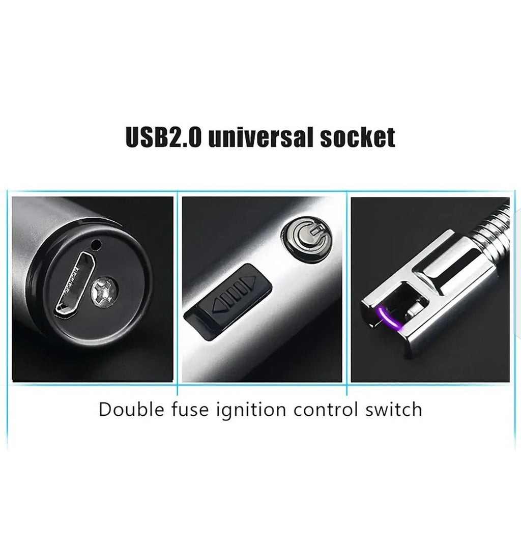 🔥High Quality Multipurpose Rechargeable Electric Lighter Perfect for Home & Outdoor Use