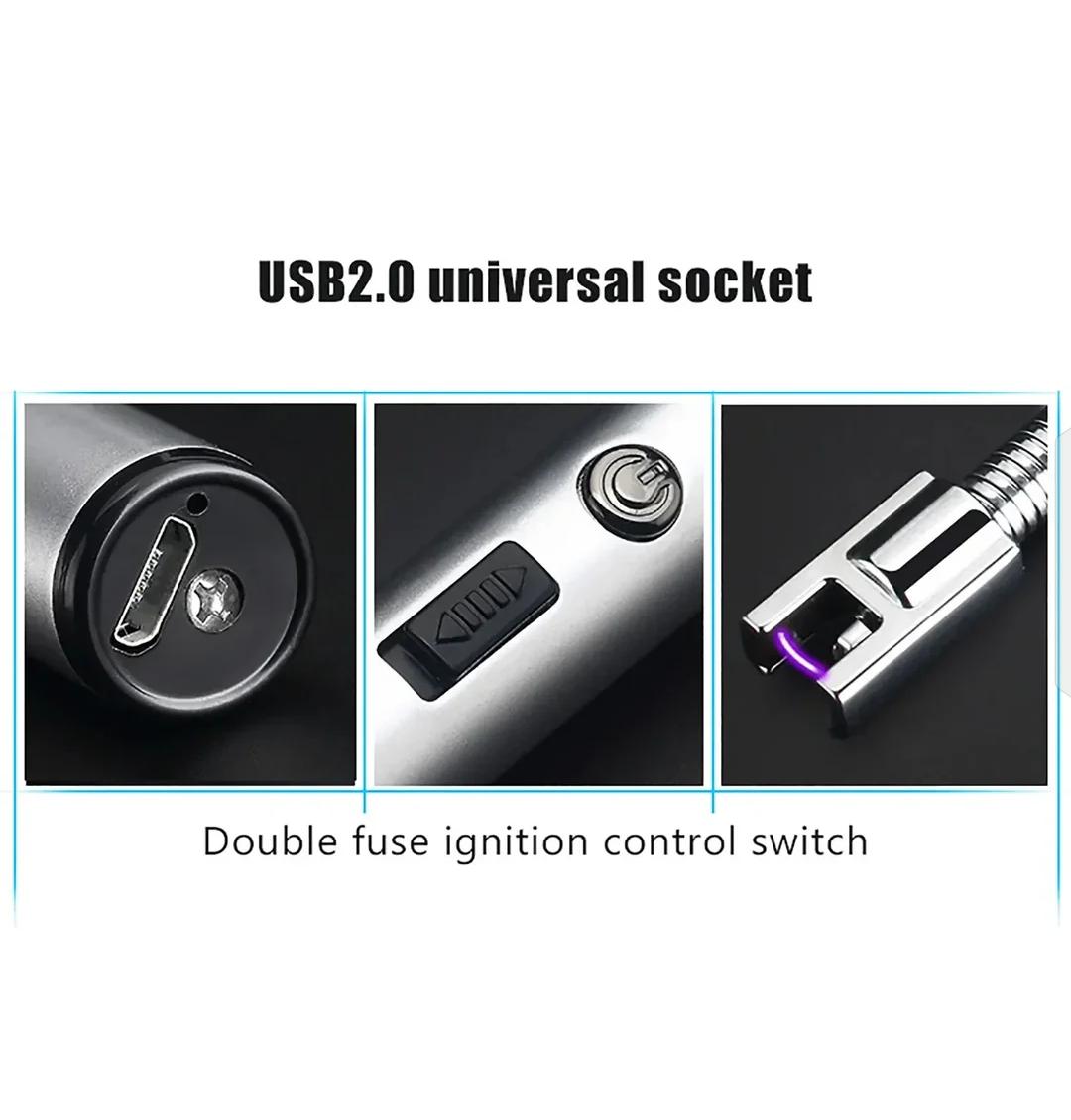 🔥High Quality Multipurpose Rechargeable Electric Lighter Perfect for Home & Outdoor Use