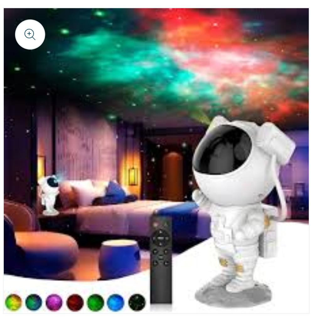 Astronaut Galaxy Starry Sky Nebula Light Projector