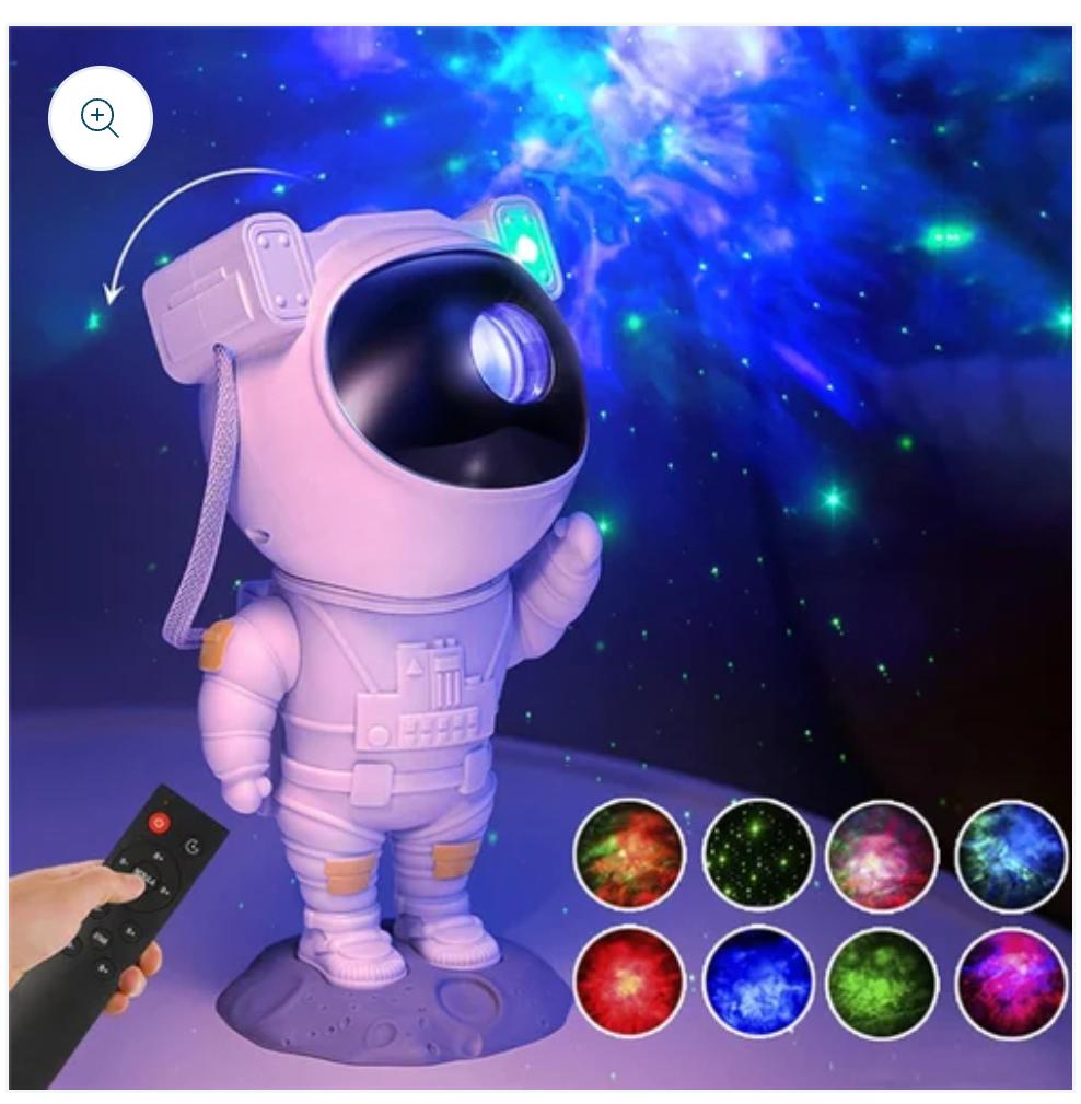 Astronaut Galaxy Starry Sky Nebula Light Projector