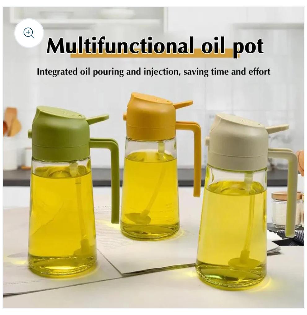 2 In 1 Oil Jug