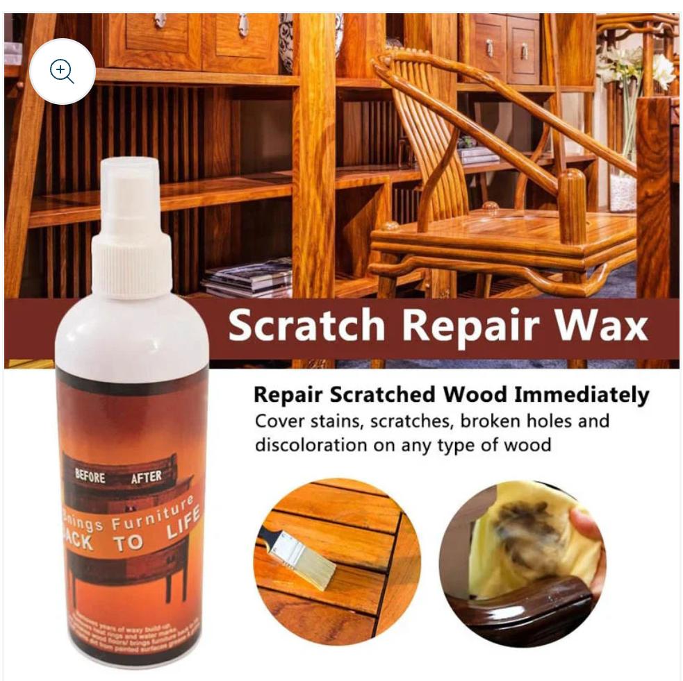 Furniture Scratch Repair Wax Polish Spray