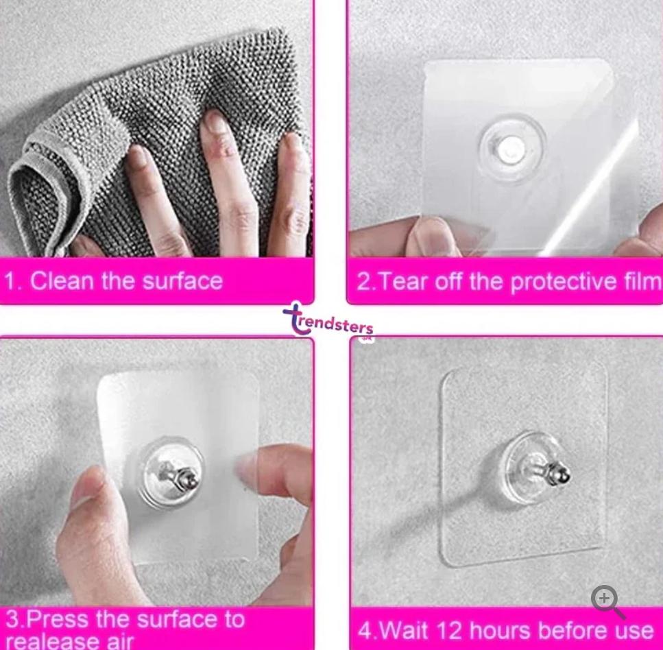 Punch-Free Screw Stickers