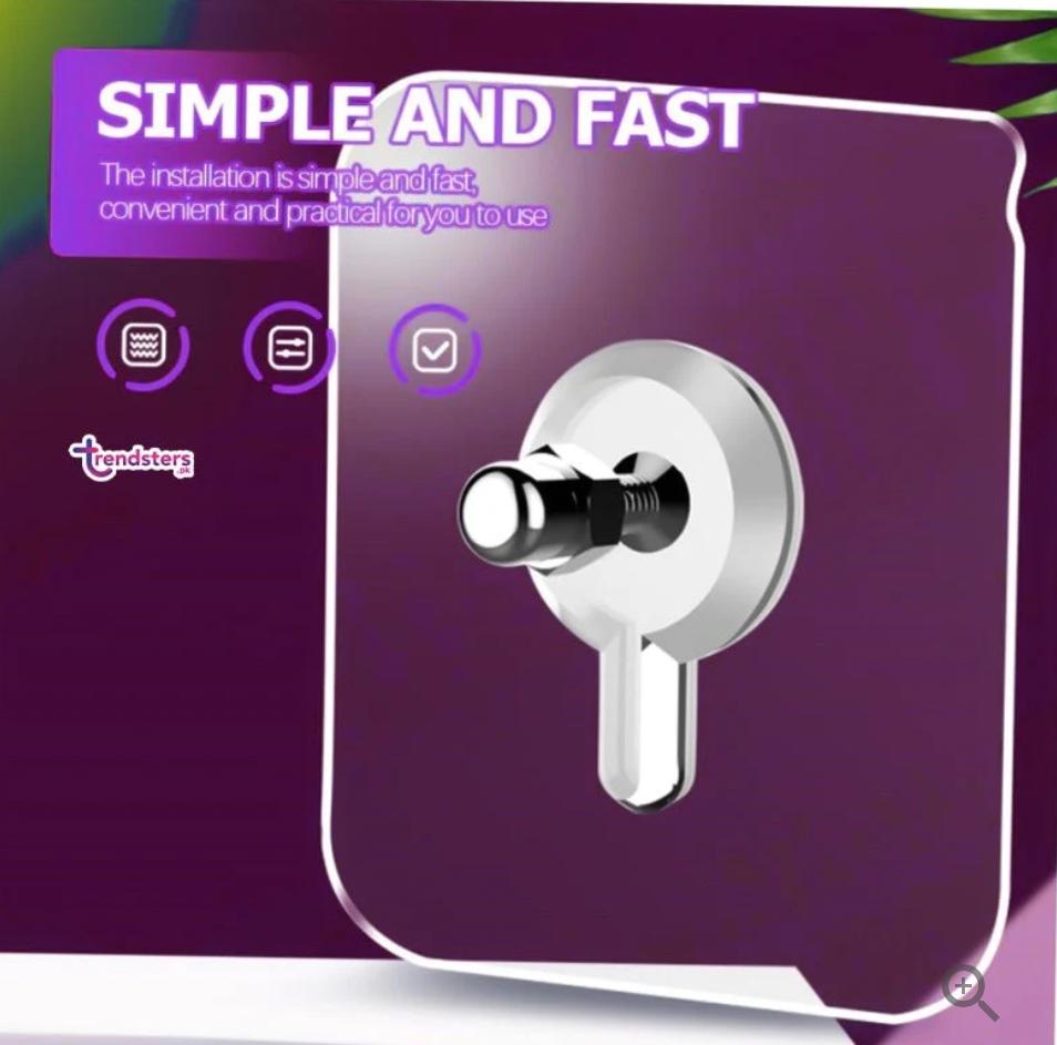 Punch-Free Screw Stickers