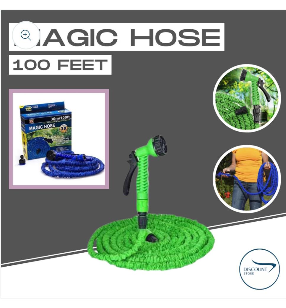 Expandable Hose Pipe Nozzle - (100 FT)