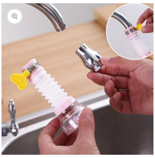 360 Degree Rotational Clip Faucet