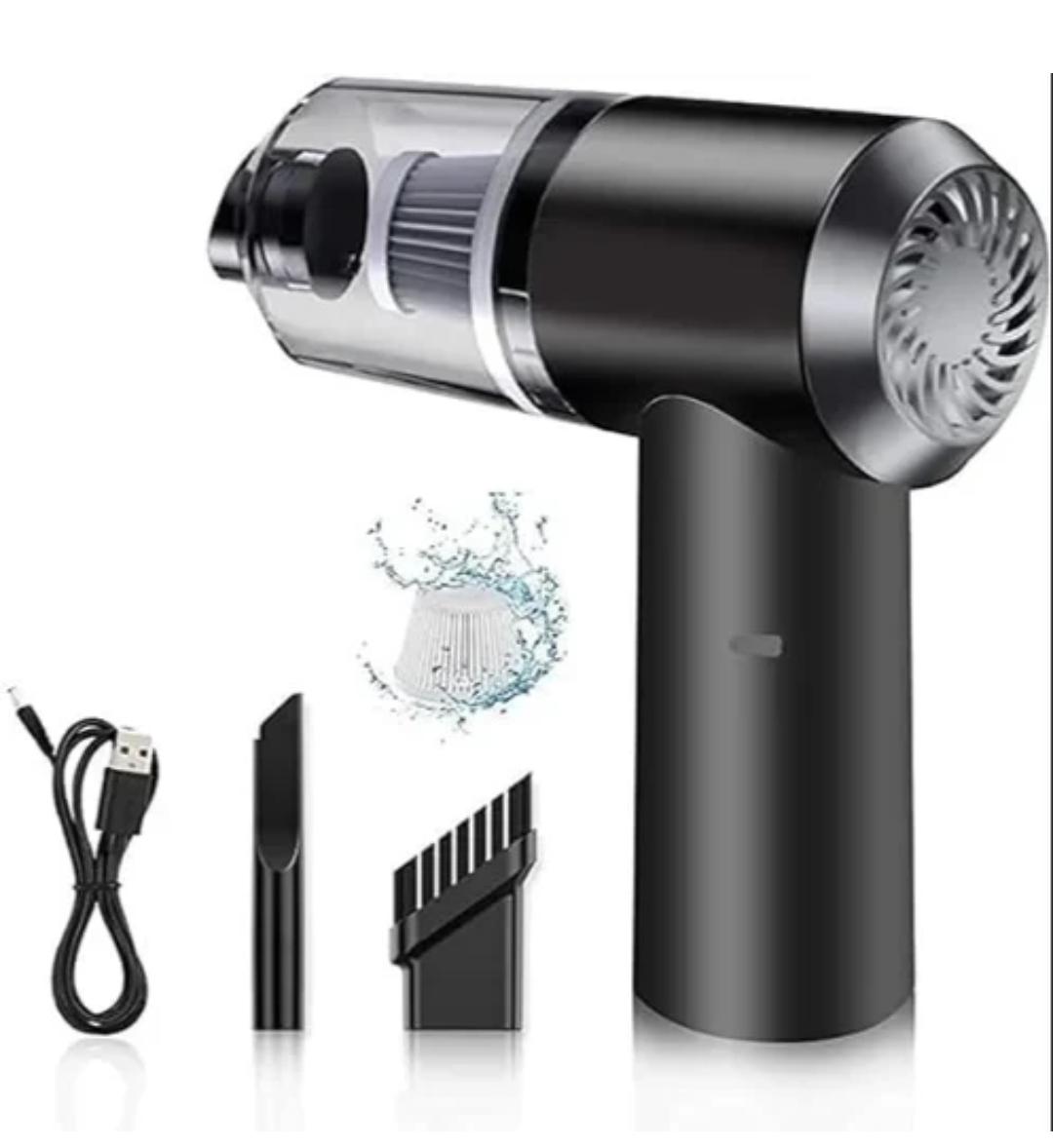 Portable 3 in 1 Handheld Vacuum Cleaner with Blower High Power Rechargeable for Car Home and Dusting Needs