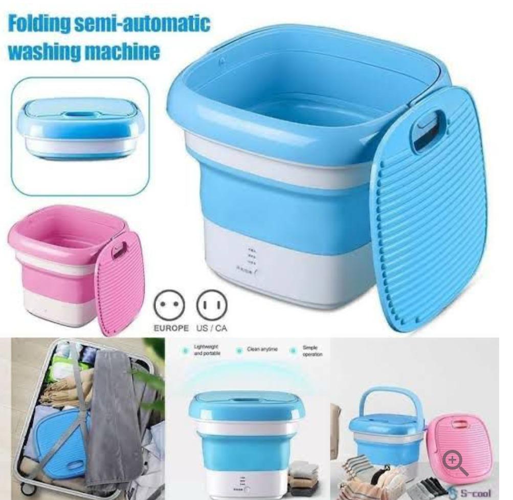 Semi-automatic Mini Folding Washing Machine