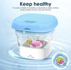 Semi-automatic Mini Folding Washing Machine
