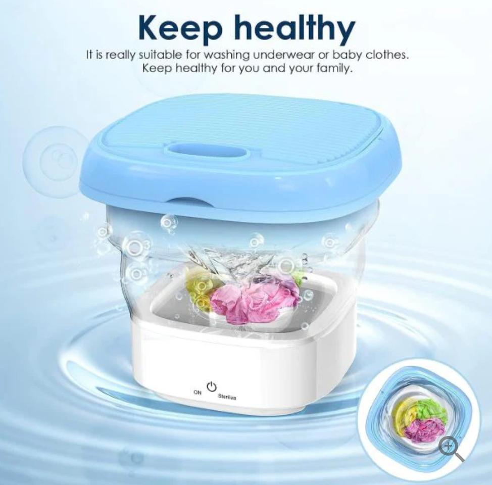 Semi-automatic Mini Folding Washing Machine
