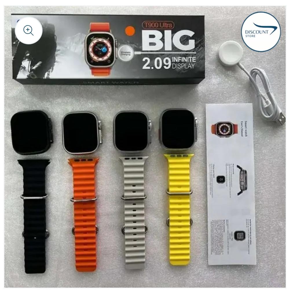 T900 Ultra Smart Watch - (IMPORTED)